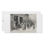 Christmas Eve in Colonial Times collector card photo cards