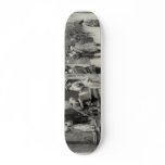 Christmas Eve in Colonial Times skateboard