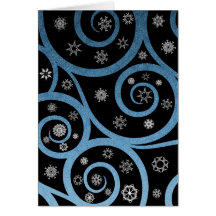 Christmas Eve Night Holiday Cards