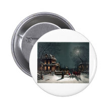 Christmas Eve Pinback Buttons