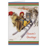 Christmas Eve Sleigh Ride Cards