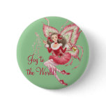 Christmas Fairy Button