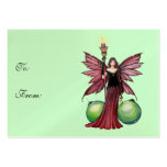 Christmas Fairy Gift Tags business cards