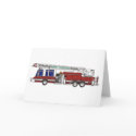 Christmas Fire Truck cards