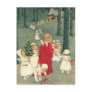 Christmas Forest Angels Postcards
