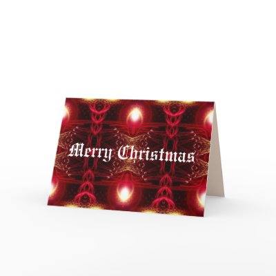 Christmas Fractals Card by webgrrl
