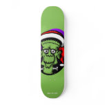 Christmas Frankenstein skateboards