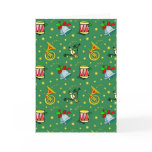 Christmas – French Horns & Magenta Drums Greeting Card