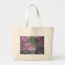 Christmas Garland Sparkle Canvas Bag