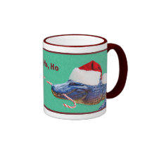Christmas Gator Mug