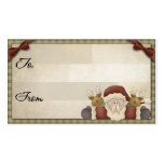 Christmas Gift Card  Tag business cards