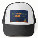 christmas gift mesh hat