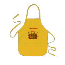 CHRISTMAS GIFT PERSONALIZE IT HOLIDAYS APRONS