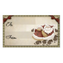 Christmas Gift Tag business cards