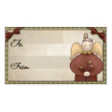 Christmas Gift Tag business cards