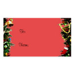 Christmas Gift Tag business cards