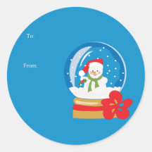 Christmas Gift Tag Stickers