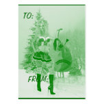 Christmas Gift Tags - Naughty Elf business cards