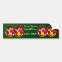 CHRISTMAS GIFTS 3 BUMPER STICKER
