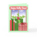 Christmas Gifts Greeting Photo Card (Custom)