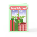 Christmas Gifts Greeting Photo Card (Custom)