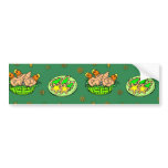 Christmas – Gingerbread Houses & Frosted Cookies Bumper Sticker