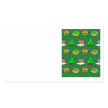 Christmas – Gingerbread Houses & Frosted Cookies Business Cards