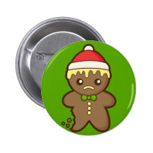 Christmas Gingerbread Man Pins