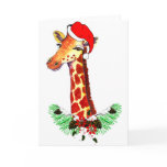Christmas Giraffe