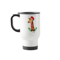 Christmas Giraffe Mugs