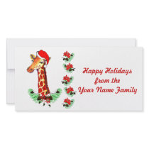 Christmas Giraffe