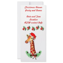 Christmas Giraffe