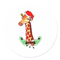 Christmas Giraffe