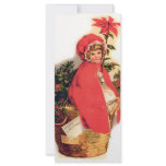 Christmas Girl rack cards