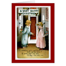 Christmas Girls Card