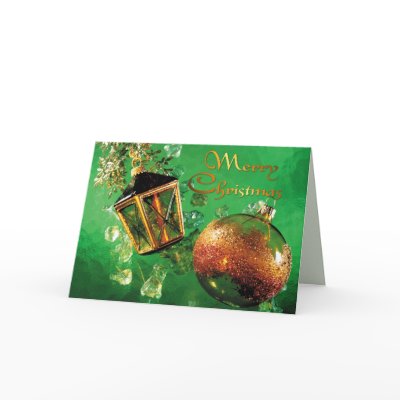 Christmas Glow Greeting Card by Spice