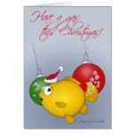 Christmas Goldfish! Card