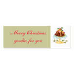 Christmas goodies gift tag business cards