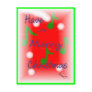 Christmas Greeting  Postcard