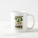 Christmas greeting with three bells and three bird mug