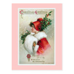 "Christmas Greetings" Vintage Post Cards