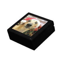 Christmas - Greyhound - Pena Jewelry Box