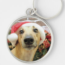 Christmas - Greyhound - Pena Key Chains