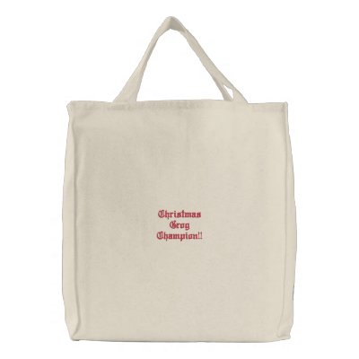 Christmas Grog Champion!! Bags by stootze