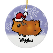 Christmas Guinea Pig (scruffy) (add pets name)