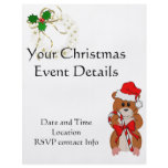 Christmas Hamster flyers