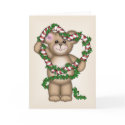 Christmas Heart Bear cards