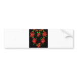 Christmas Heart bumper stickers