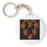 Christmas Heart keychains