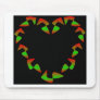 Christmas Heart Mousepads